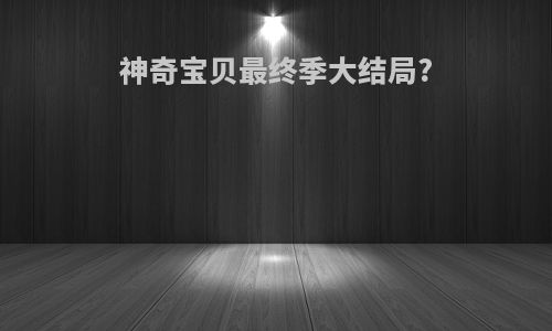 神奇宝贝最终季大结局?