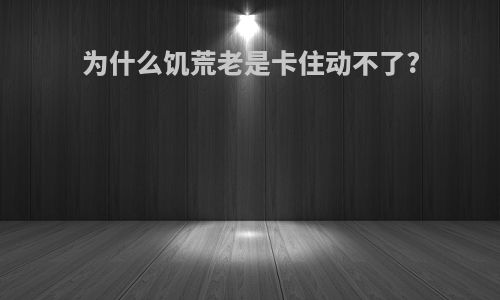 为什么饥荒老是卡住动不了?
